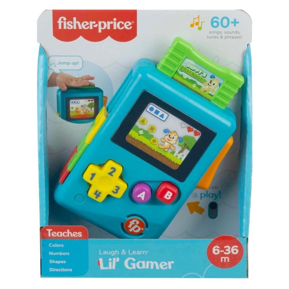 Fisher Price Laugh & Learn Little game pretend Video game lights & Music
